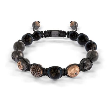 Armschmuck, Weißgold, Shamballa Jewels Braided Armband
