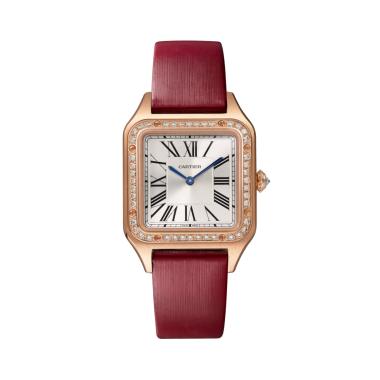 Damenuhr, Quarzwerk, Cartier Santos-Dumont