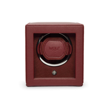 WOLF Cub Single Watch Winder with Cover