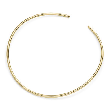 Halsschmuck, Gelbgold, IsabelleFa Halsreif "Flix.Flex Oval 7"
