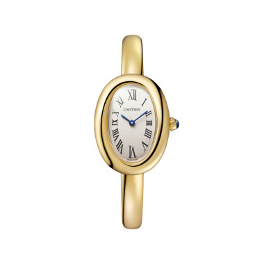         Damenuhr, Quarzwerk, Cartier Baignoire