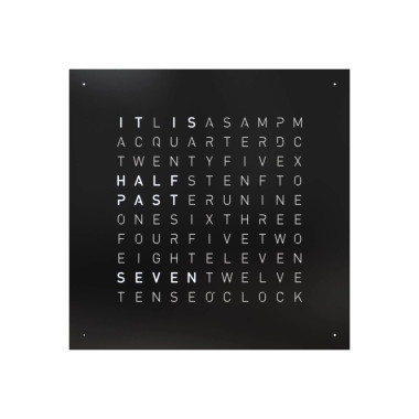         Qlocktwo EARTH 45 EDITION BLACK PEPPER 