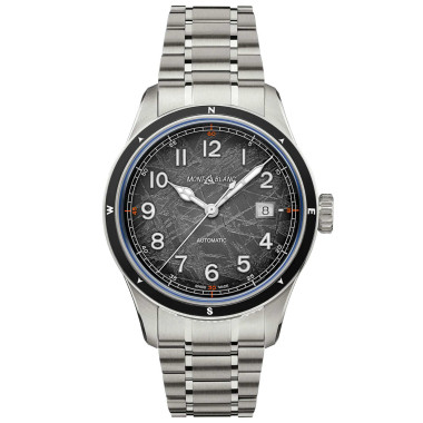 Damen- und Herrenuhr, Automatik, Montblanc 1858 Automatic Date 0 Oxygen The 8000