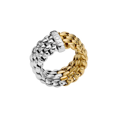         Gelbgold &amp; Weißgold, Ringe, FOPE Essentials Flex'it Ring