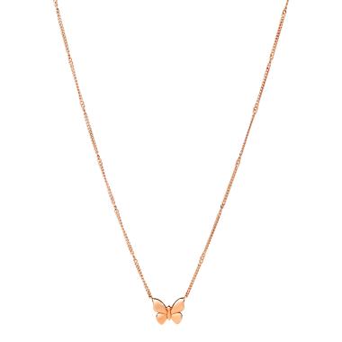 Halsschmuck, Roségold, DoDo Halskette Schmetterling