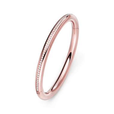 Armschmuck, Rotgold, IsabelleFa Armreif "Rotonde 6 (Brillant)"