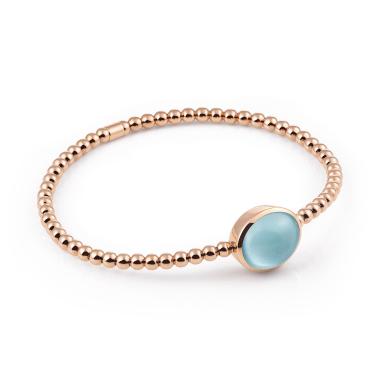 Armschmuck, Roségold, Al Coro Stretchy Armband