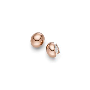 Rotgold, Ohrringe, IsabelleFa Ohrclips "Bonbon"