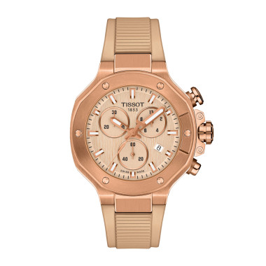         Damen- und Herrenuhr, Quarzwerk, Tissot T-Race Quartz Chronograph 38mm