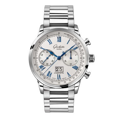         Damen- und Herrenuhr, Automatik, Glashütte Original Senator Chronograph