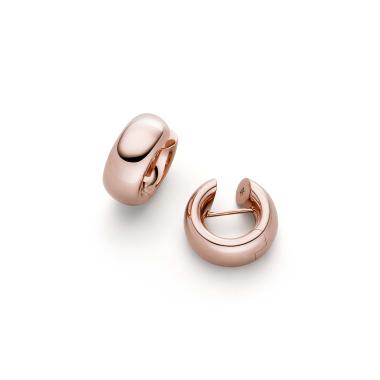 Ohrringe, Rotgold, IsabelleFa Creolen "Cercle"