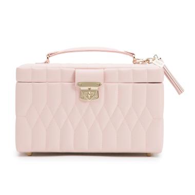 WOLF Caroline Medium Jewellery Box Rose