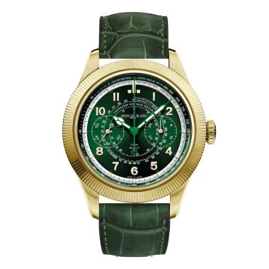 Herrenuhr, Handaufzug, Montblanc 1858 The Unveiled Timekeeper Minerva Limited Edition