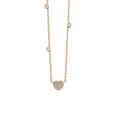 Halsschmuck, Roségold, Al Coro Palladio Collier