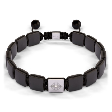         Weißgold, Armschmuck, Shamballa Jewels Lock Armband