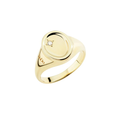         Gelbgold, Ringe, DoDo Ring Sigel Essentials