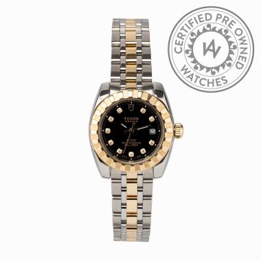 Damenuhr, Automatik, Weber Preowned-Uhren Tudor Classic