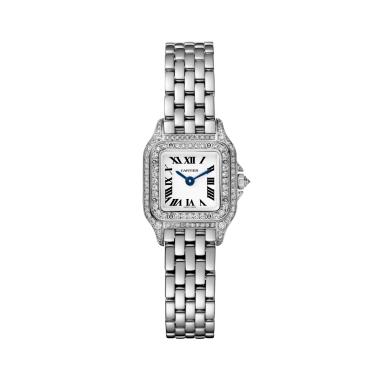 Damenuhr, Quarzwerk, Cartier Panthère de Cartier