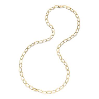 Halsschmuck, Gelbgold, IsabelleFa Halskette "Écaille 11"