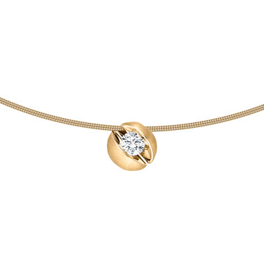 Halsschmuck, Gelbgold, Schaffrath CALLA Collier