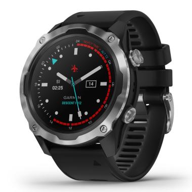 Herrenuhr, Quarzwerk, Garmin Descent™ Mk2