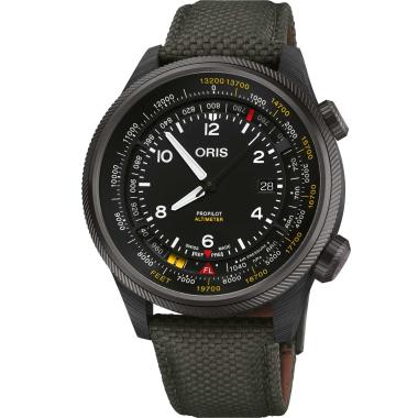 Herrenuhr, Automatik, ORIS Propilot Altimeter