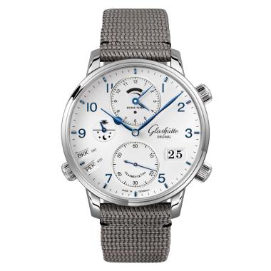 Herrenuhr, Automatik, Glashütte Original Senator Cosmopolite
