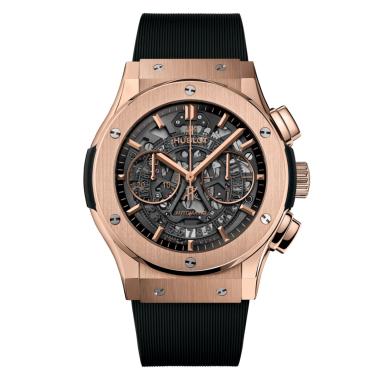 Herrenuhr, Automatik, Hublot Classic Fusion Aerofusion King Gold 