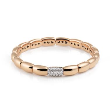 Armschmuck, Weißgold, Al Coro La Piazza Armband