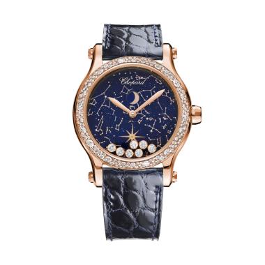 Damenuhr, Automatik, Chopard Happy Moon