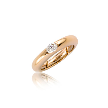         Roségold, Ringe, Adolfo Courrier Plain Ring