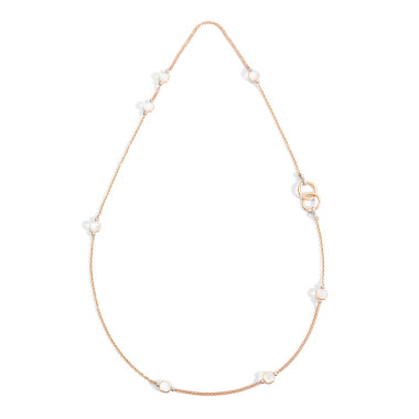         Roségold, Halsschmuck, Pomellato Nudo Halskette