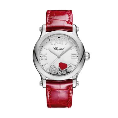 Damenuhr, Quarzwerk, Chopard Happy Hearts