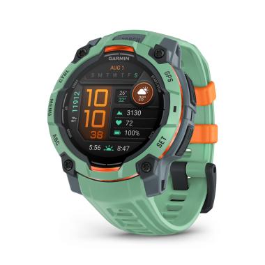 Herrenuhr, Quarzwerk, Garmin Instinct 3 – 45 mm, AMOLED