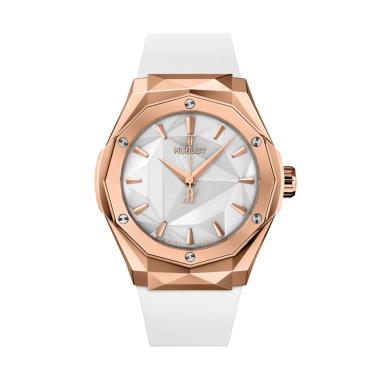 Unisex, Automatik, Hublot Classic Fusion Orlinski King Gold White 
