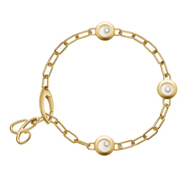         Gelbgold, Armschmuck, Chopard Happy Diamonds Icons Armband