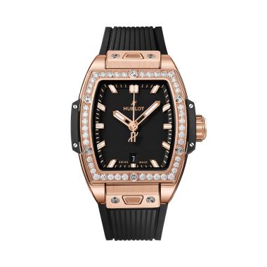 Damenuhr, Automatik, Hublot Spirit of Big Bang King Gold Diamonds 