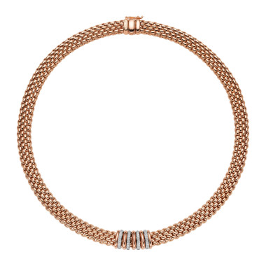         Roségold, Halsschmuck, FOPE Panorama Collier