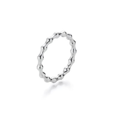 Ringe, Weißgold, Jörg Heinz Flooow Basic Liquid Ring