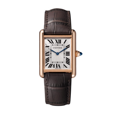 Handaufzug, Damen- und Herrenuhr, Cartier Tank Louis Cartier