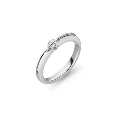         Weißgold, Ringe, Schaffrath LIBERTÉ Diamantring