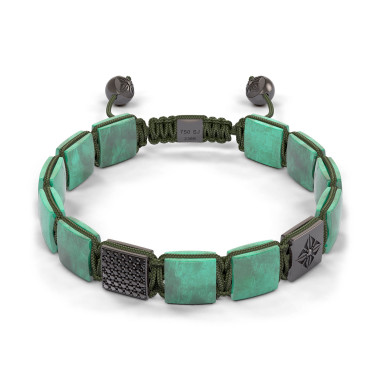         Weißgold, Armschmuck, Shamballa Jewels Lock Armband