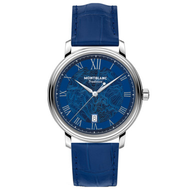 Automatik, Herrenuhr, Montblanc Tradition Automatic Date 40 mm