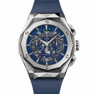 Hublot - Classic Fusion Aerofusion Chronograph Orlinski Titanium Blue