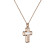 Chopard Happy Diamonds Cross Anhänger mit Halskette - Bild 2