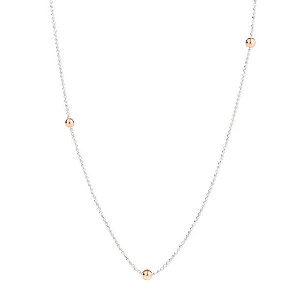 DoDo Bollicine Lange Halskette (Ref: DCC1000-BOLLI-0009A)