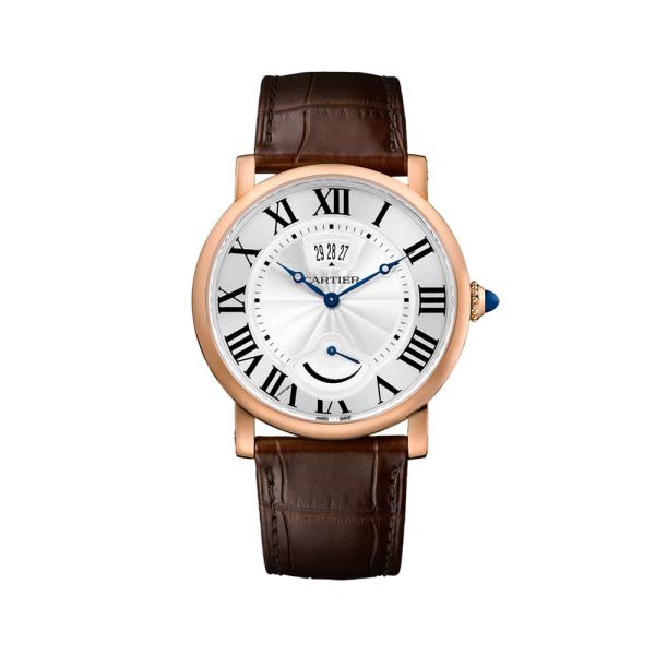 Cartier Rotonde de Datumsfenster Gangreserveanzeige (Ref: W1556252)