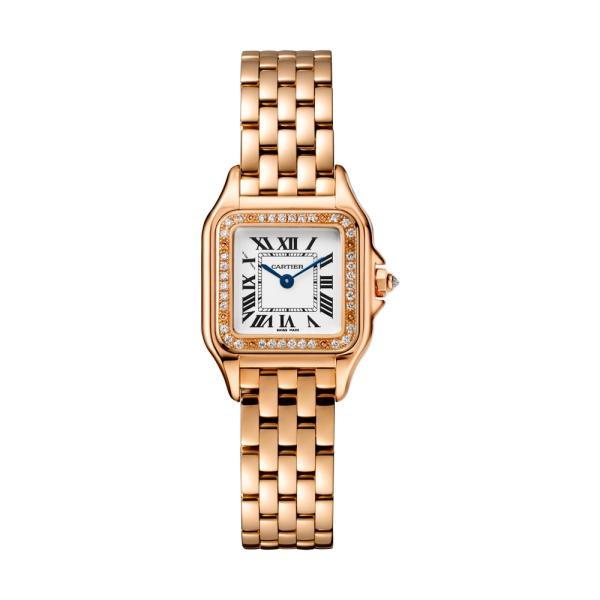 Cartier Panthère de Rotgold SM mit Diamantlünette (Ref: WJPN0008)