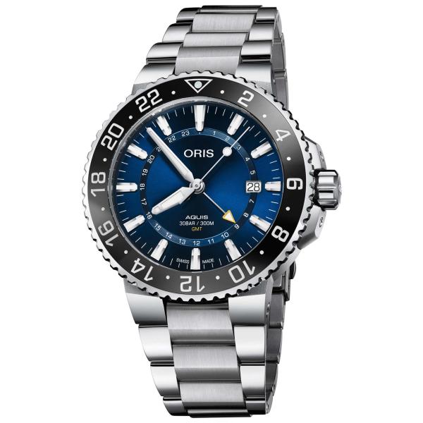 ORIS AQUIS GMT DATE (Ref: 01 798 7754 4135-07 8 24 05PEB)