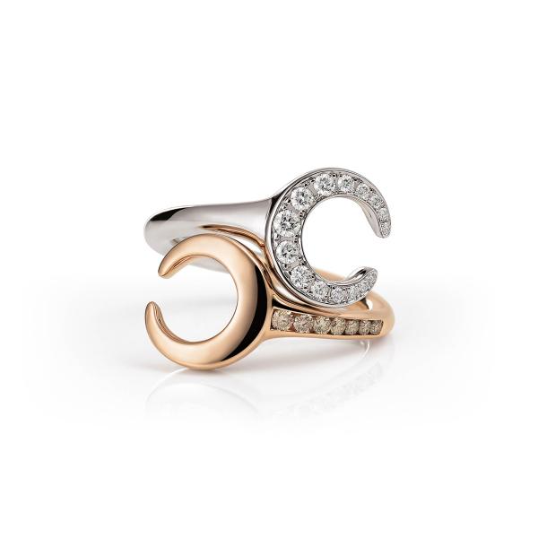Al Coro Mezzaluna Ring (Ref: NR8352BWRW)